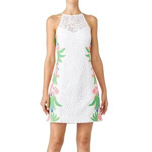 Lily Pulitzer White Floral Dress - Size 0